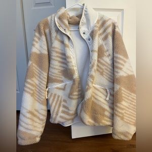Free People Movement Hit the Slopes Fleece Jacket-Snow Combo